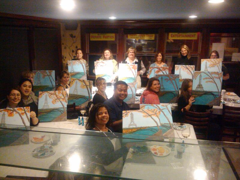 Canvas and Paint and Wine, Oh My!