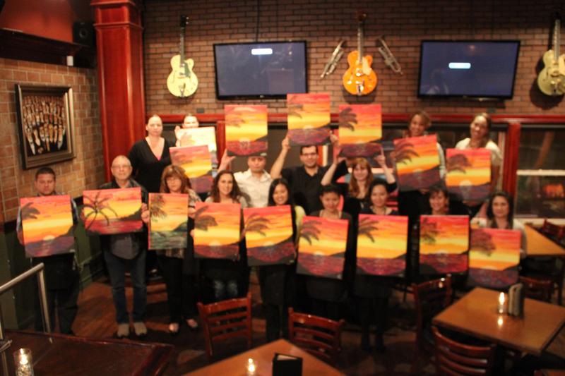 Canvas and Paint and Wine, Oh My!